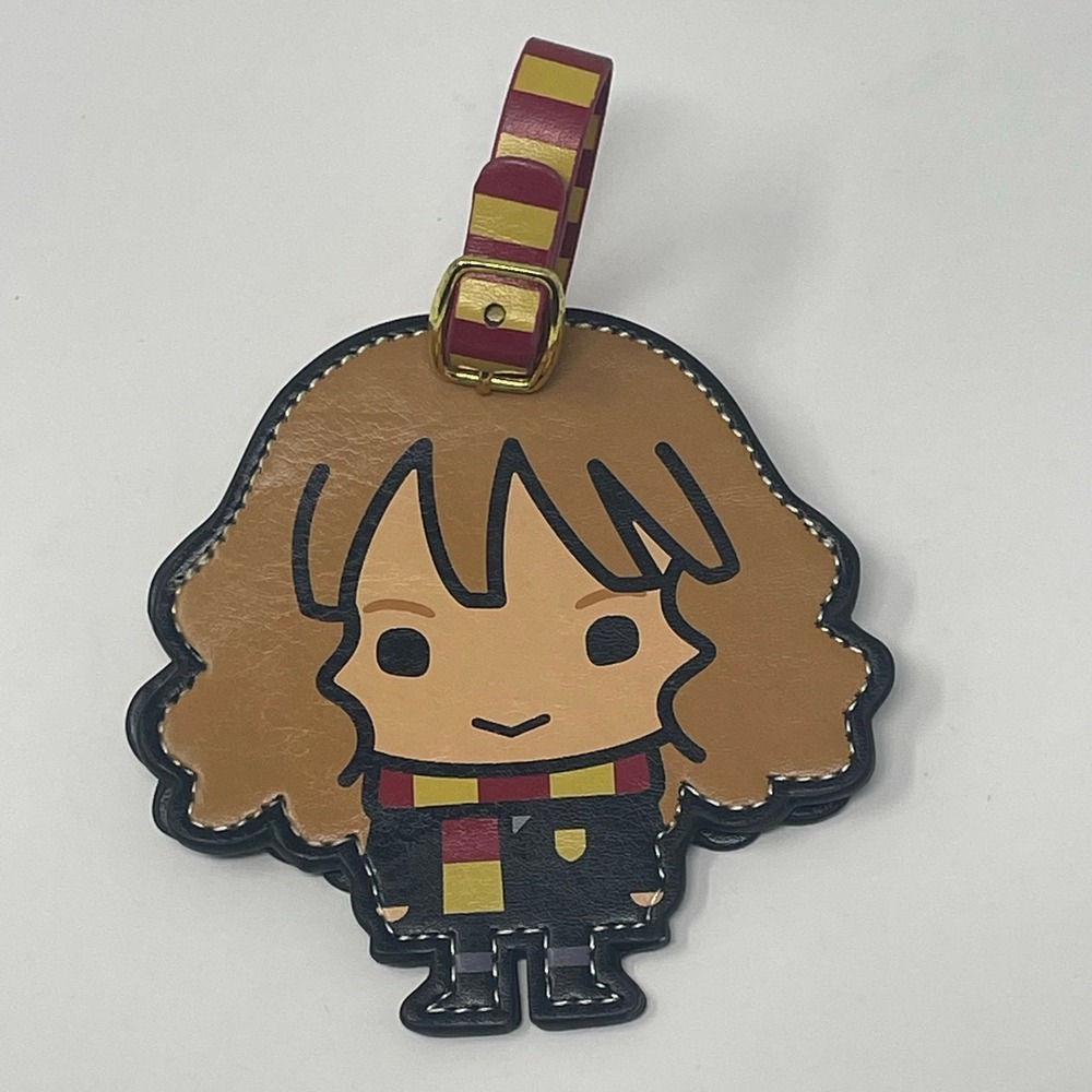 Harry Potter Hermione Granger Luggage Bag Tag Chibi Wizarding‎ World Gryffindor